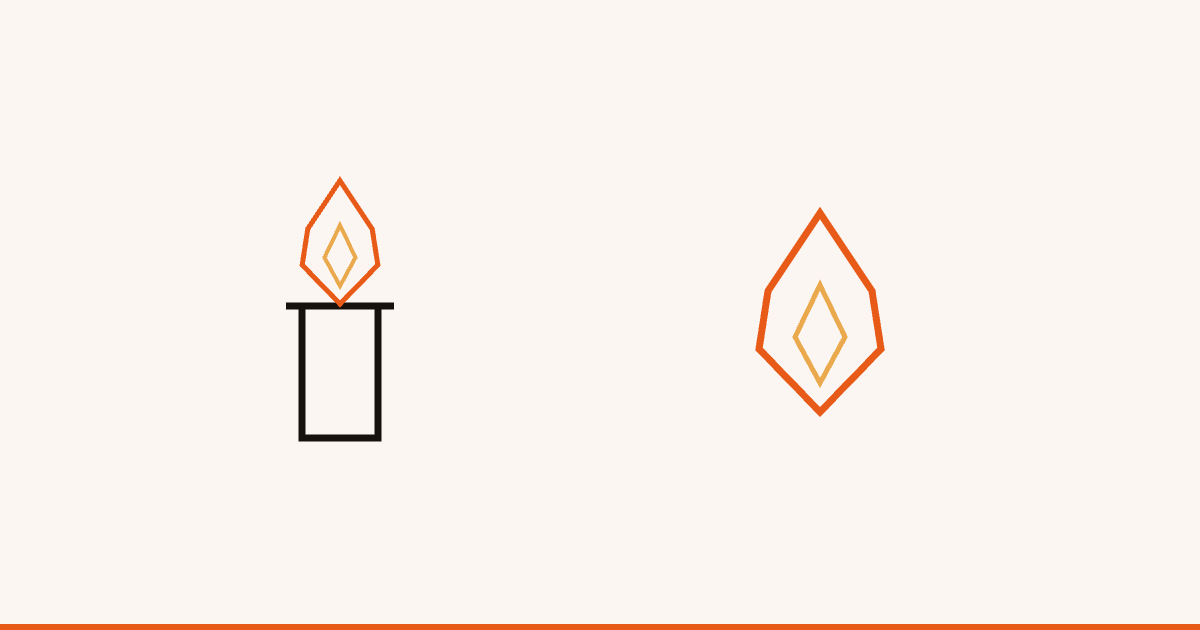 Illustration sobre : flamme s’échappant d’un conduit de cheminée
